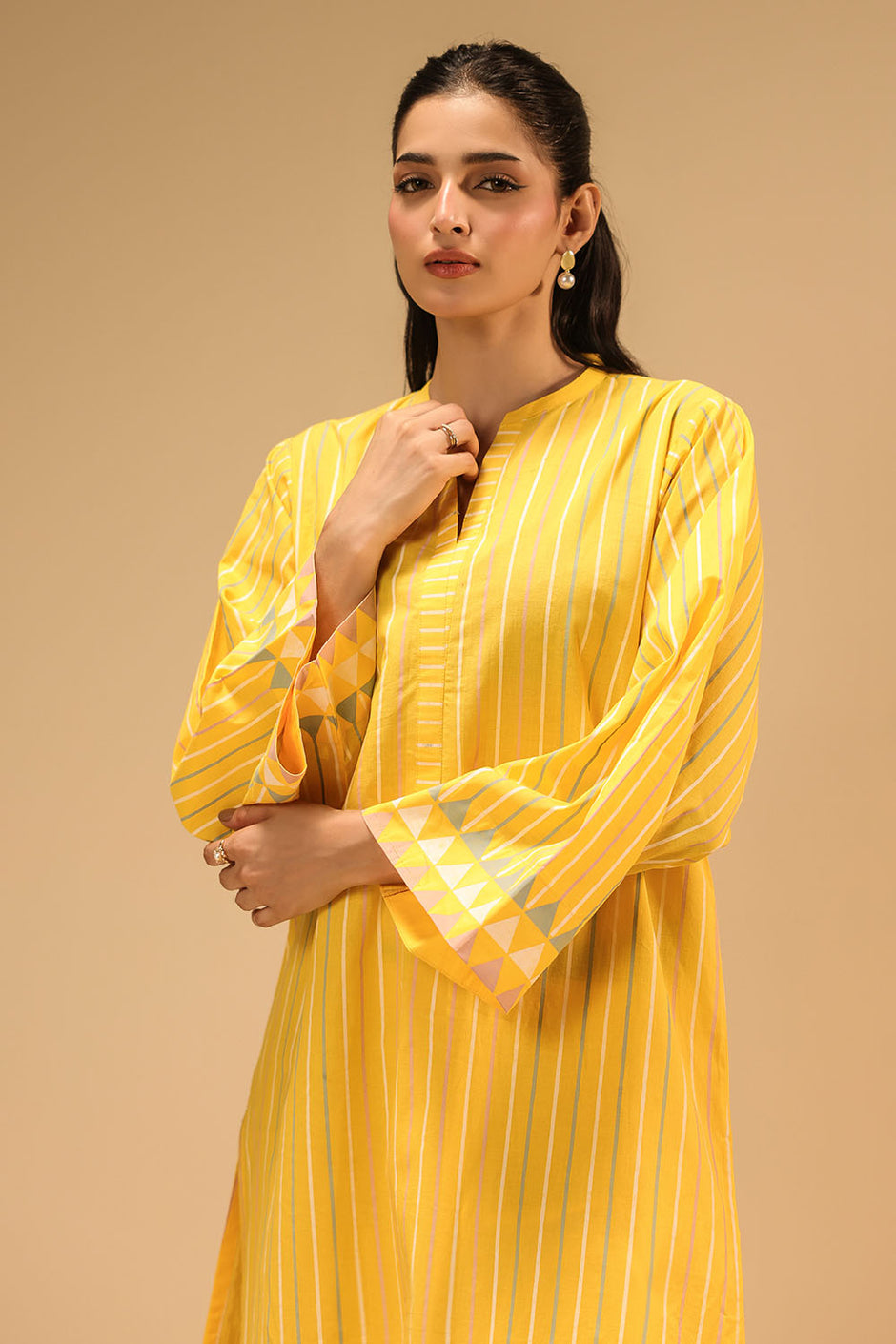Cambric Block Printed Co-Ord Set