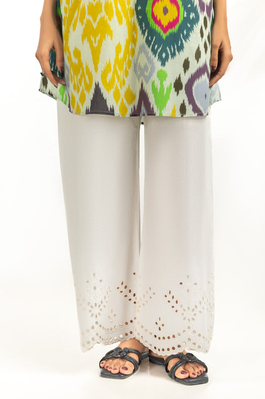 Cambric Embroidered Trouser IPT-55336