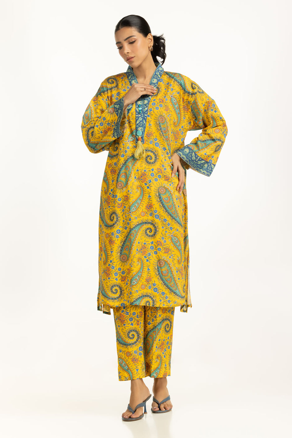 Cambric Printed Co-Ord Set