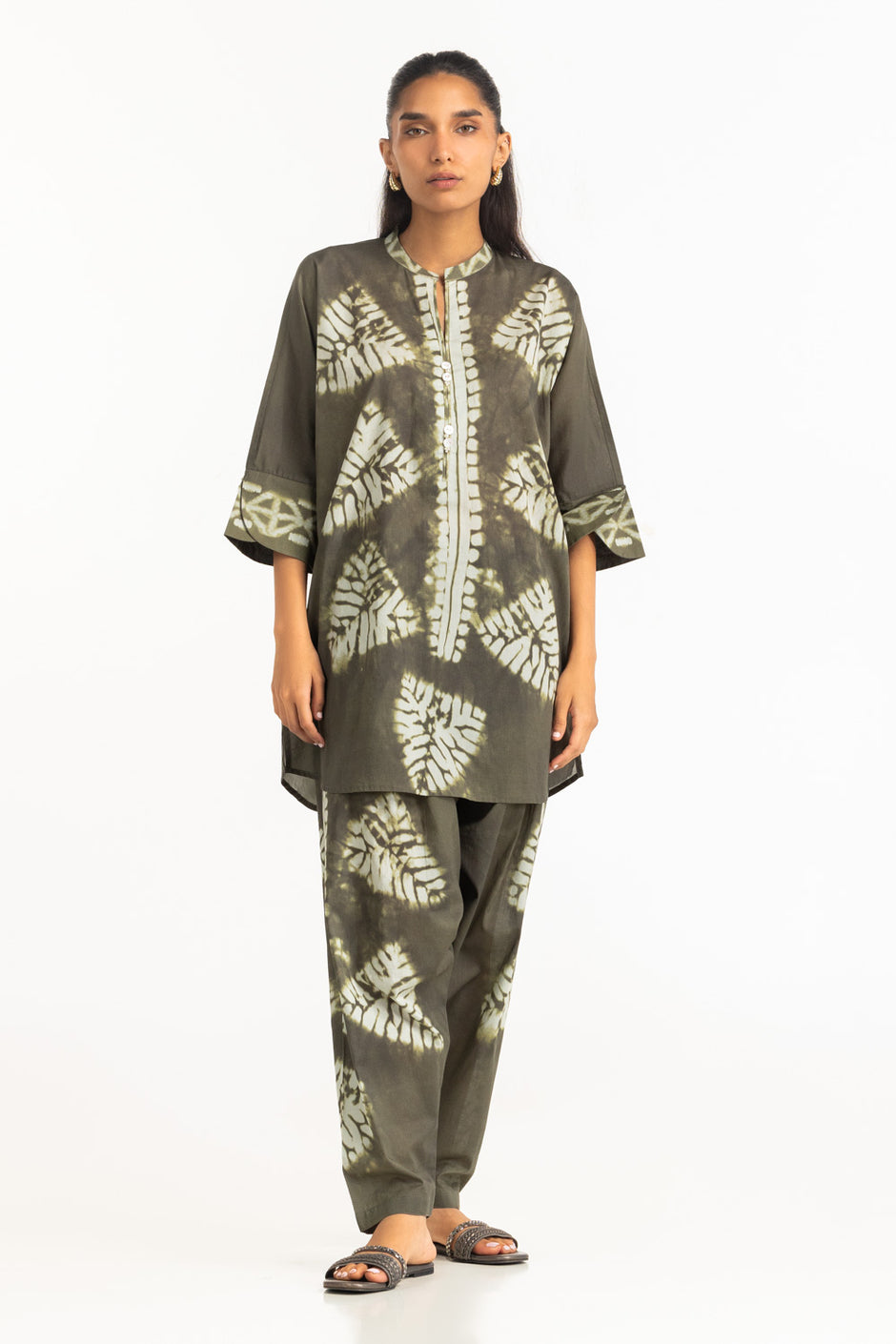 Cambric Printed Co-Ord Set IPST-77199