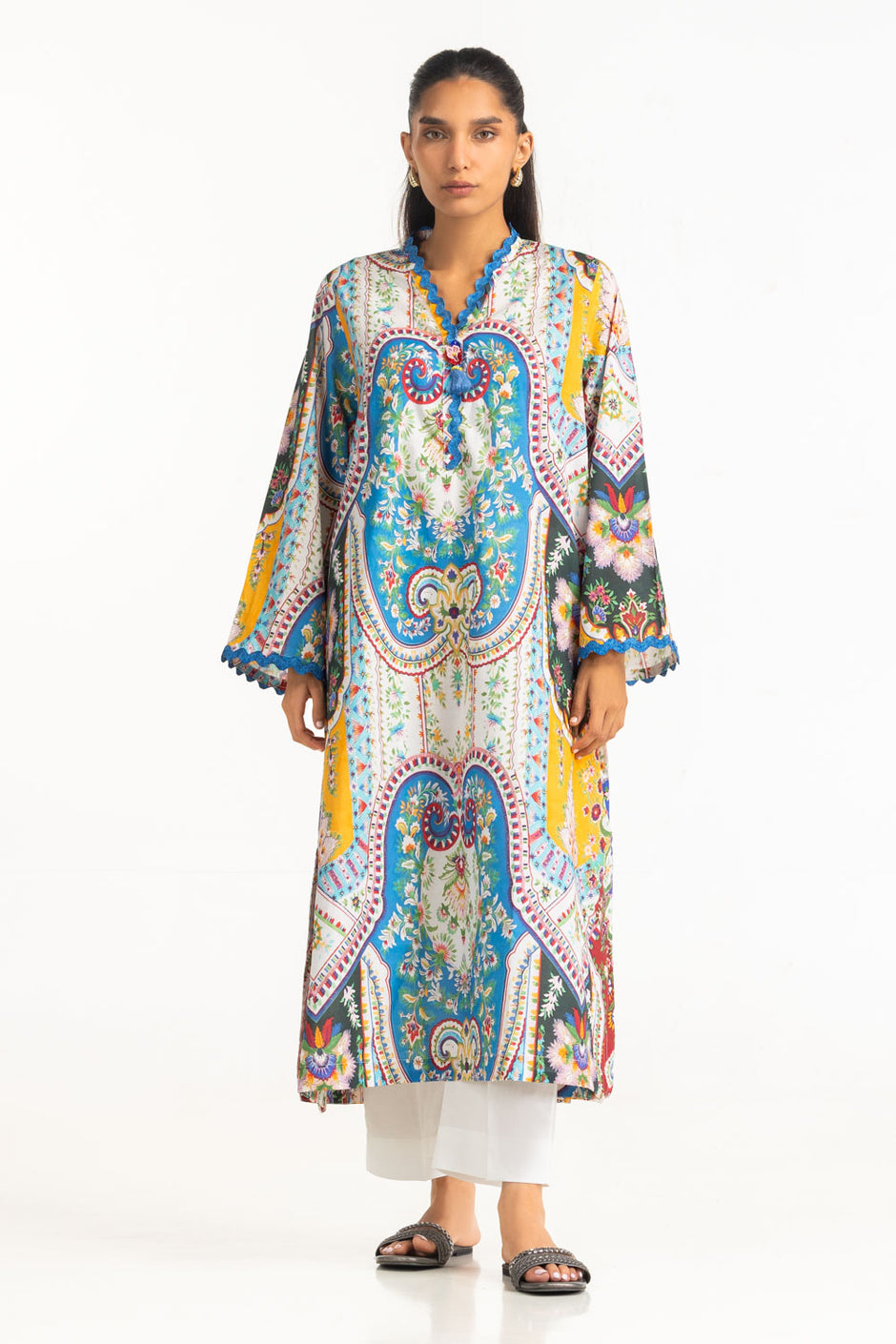 Cambric Printed Co-Ord Set IPST-77451