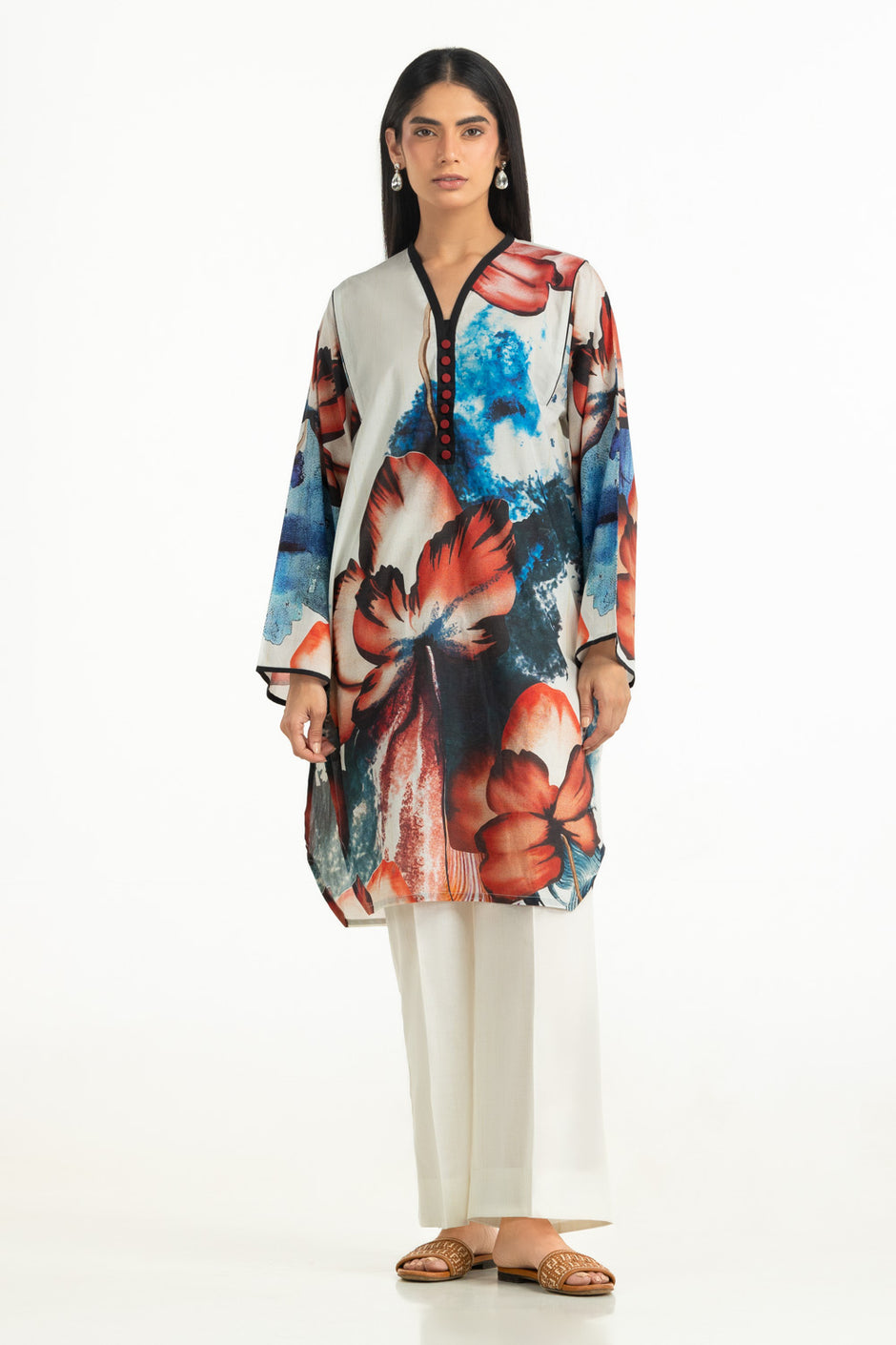 Cambric Printed Co-Ord Set IPST-77490