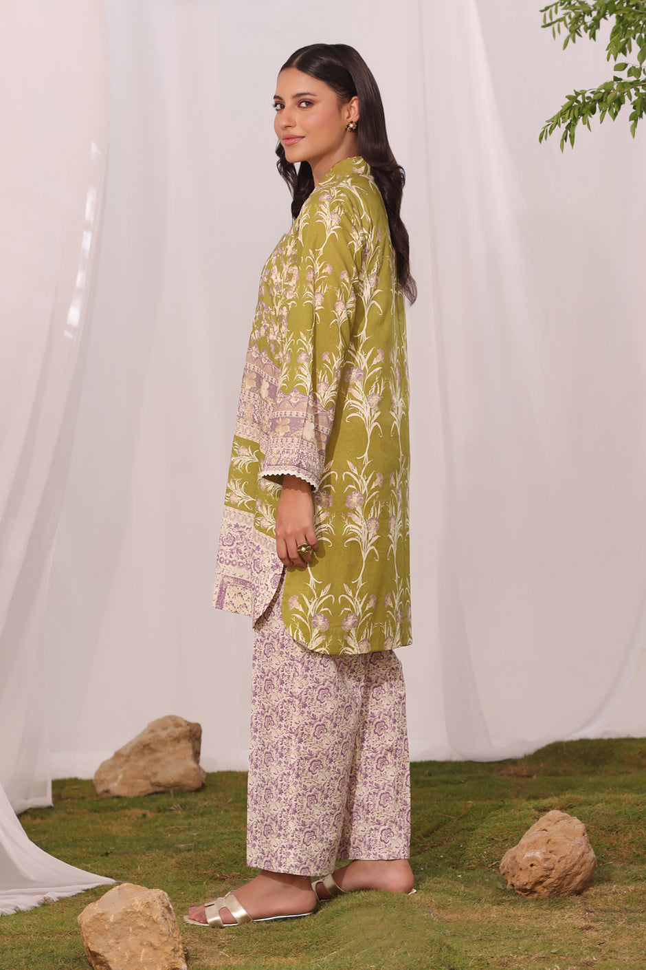 Cambric Printed Co-Ord Set