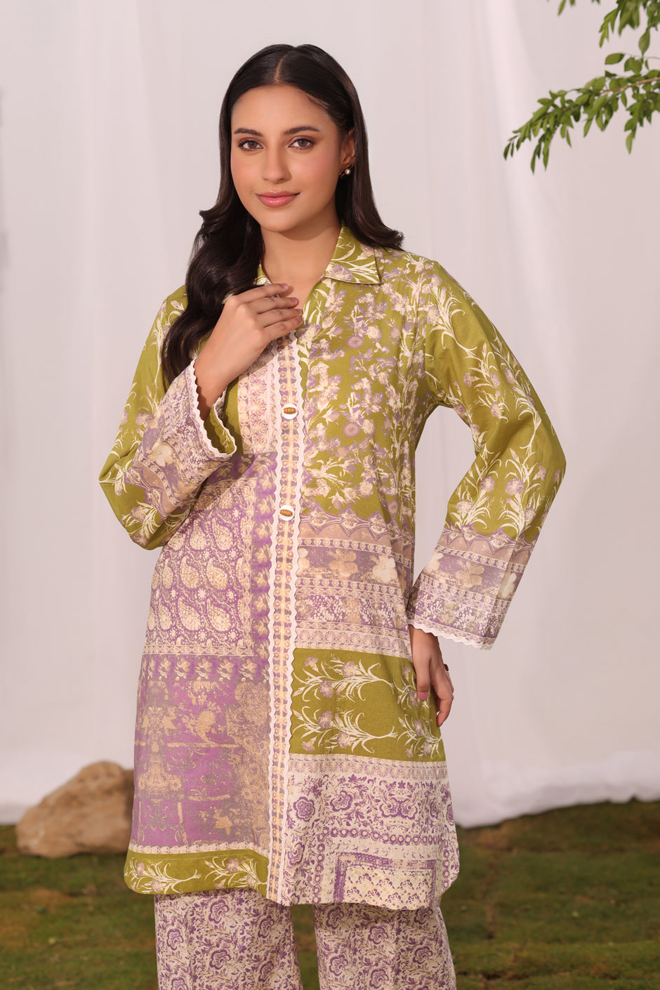 Cambric Printed Co-Ord Set