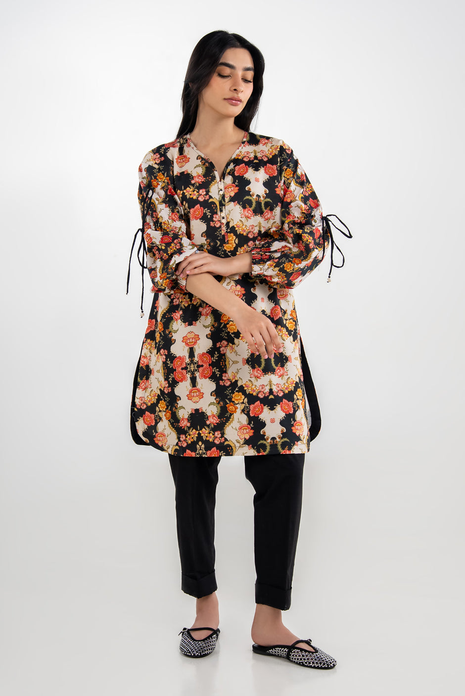 Cambric Printed Shirt