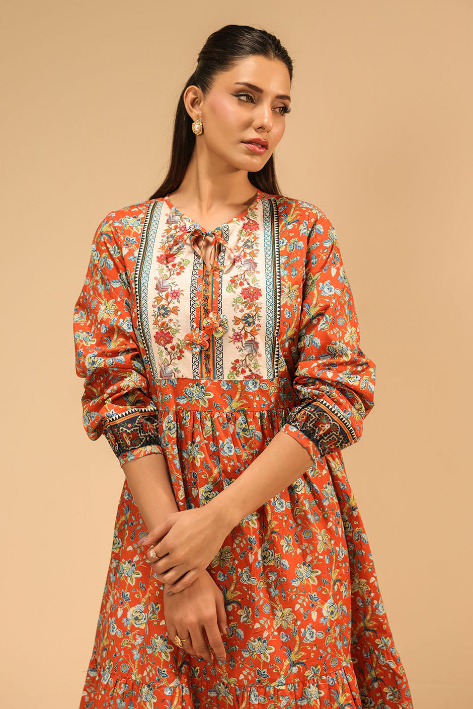 Cambric Printed Shirt