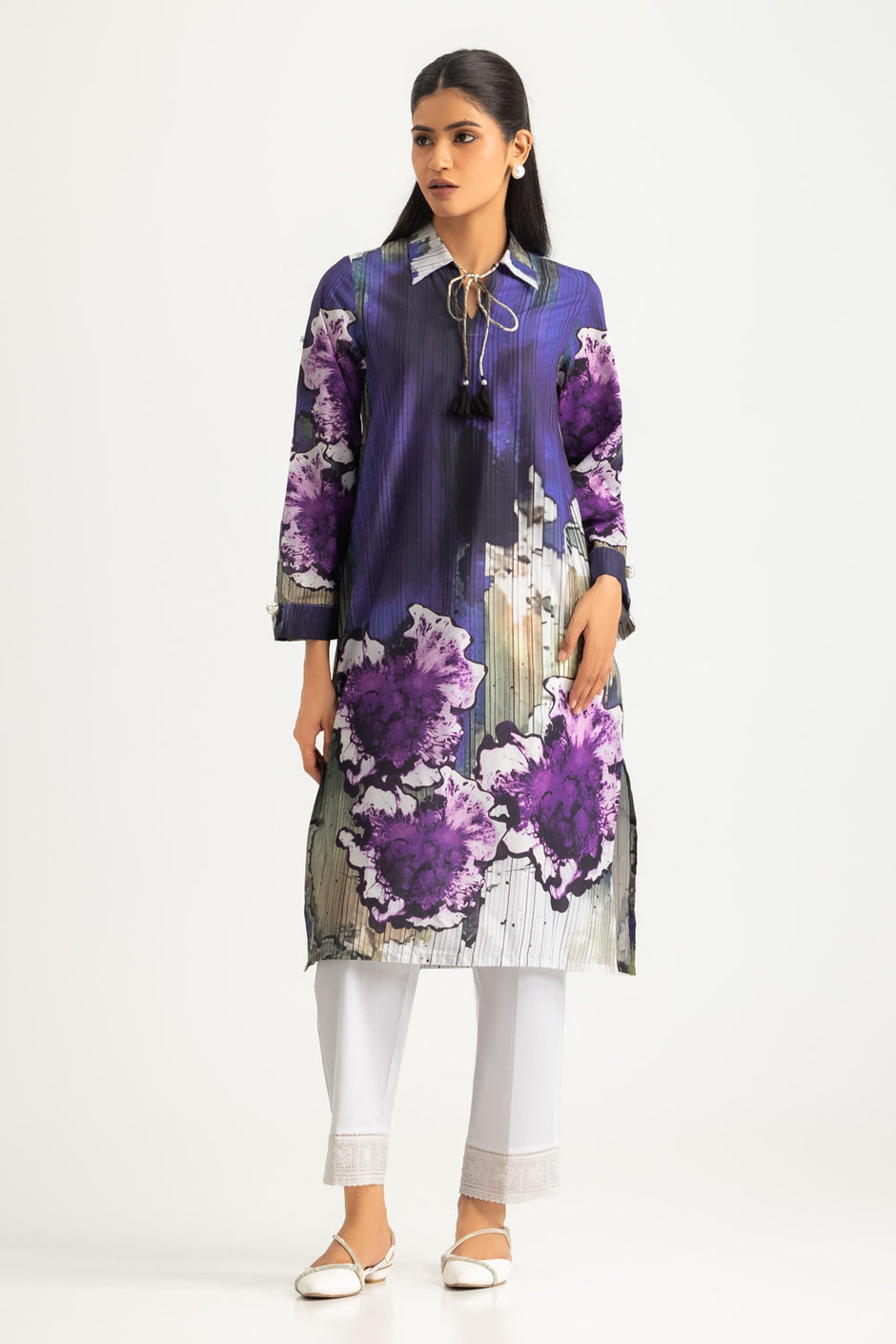 Cambric Printed Shirt