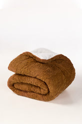 Cinnamon Fleece Comforter