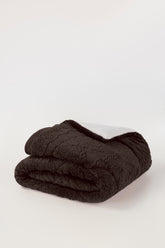Coffee Bean Fleece Comforter