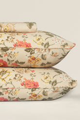 Coral Floral Everyday Classic Bed Sheet Set