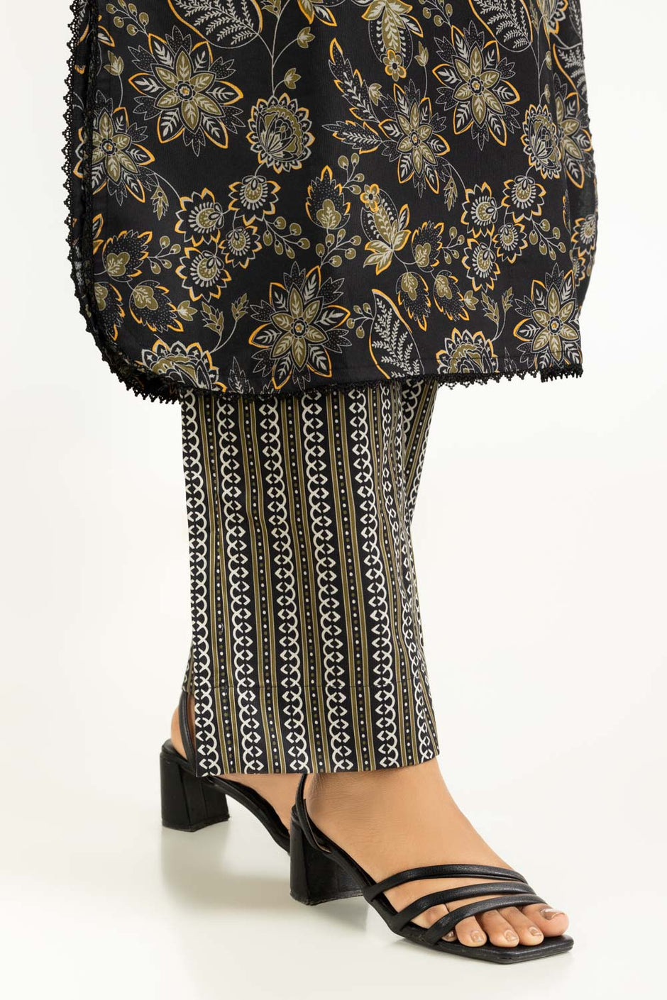 Corduroy Printed Co-Ord Set