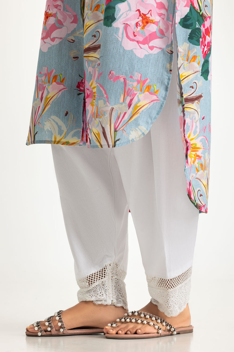 Cotton Embellished Shalwar