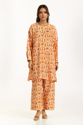 Cotton Nylon Printed Co-Ord Set IPST-55175