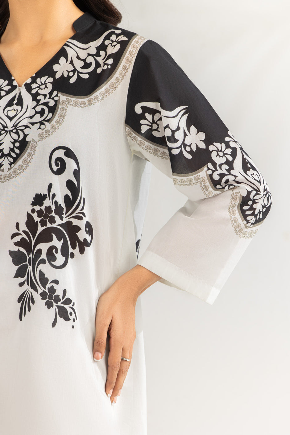 Cotton Viscose Printed Co-Oed Set