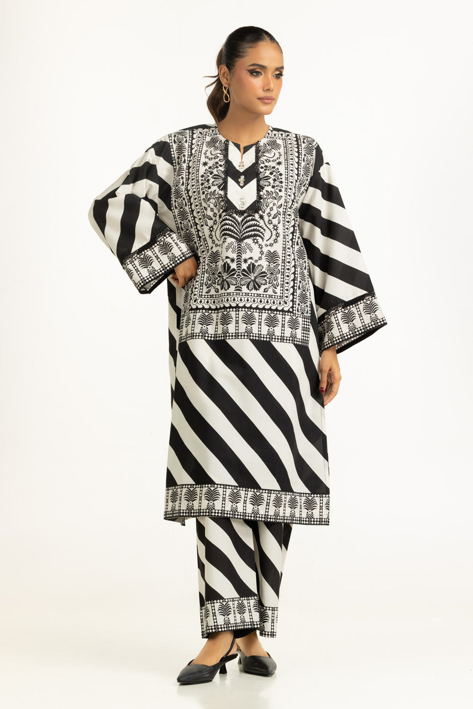 Cotton Viscose Printed Co-Ord Set