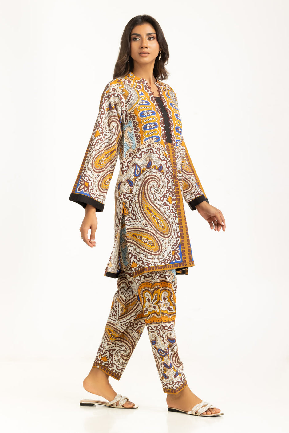 Cotton Viscose Printed Co-Ord Set