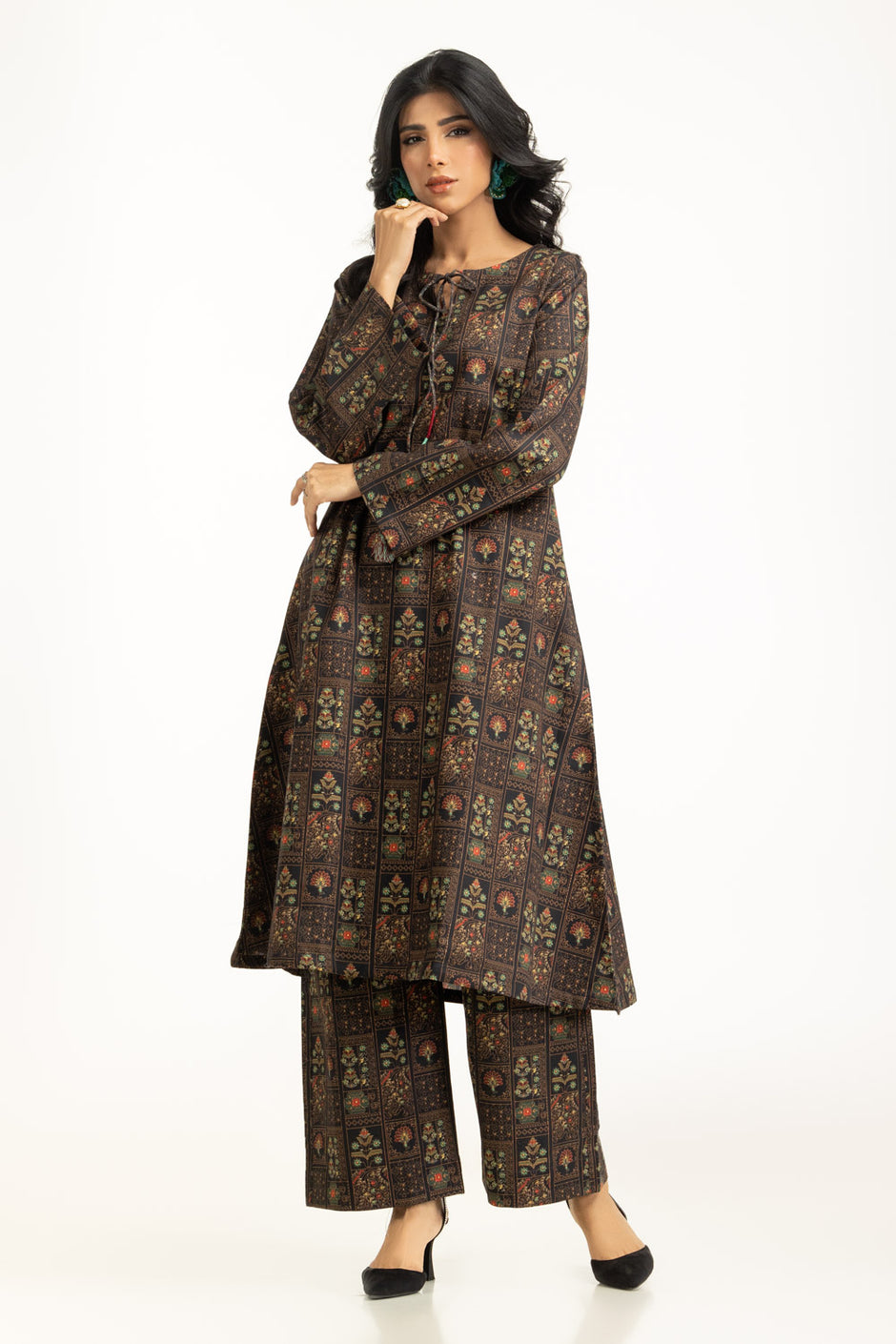 Cotton Viscose Printed Co-Ord Set