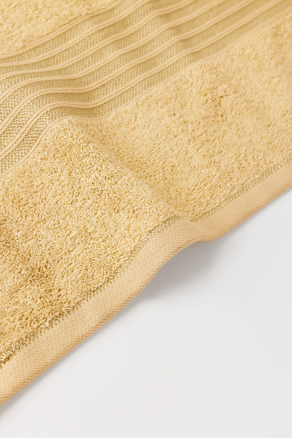 Cream 6Pcs Combed Towel Set