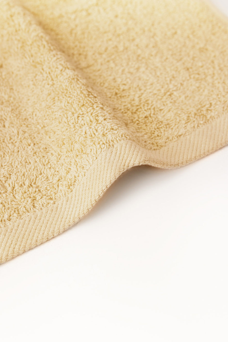 Cream 4 Pcs Combed Face Towel Set