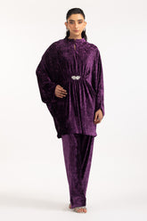 Crinkle Velvet Co-Ord Set IPST-55163