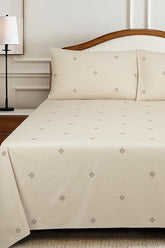 Crystal T-150 Embroidered Bed Sheet Set