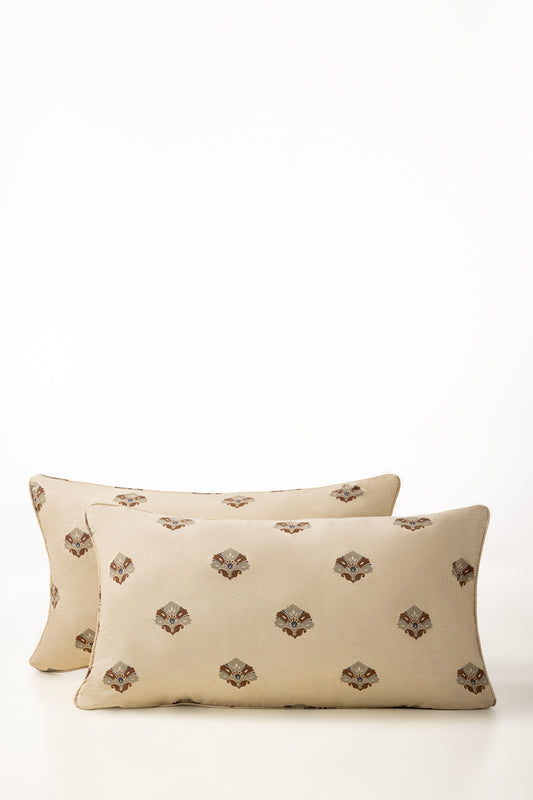 Damask Hatch T-150 Pillow Cover Set