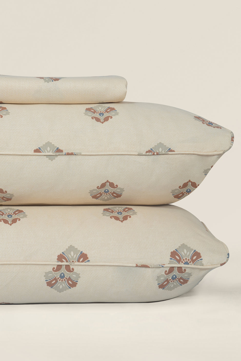 Damask Hatch T-150 Bed Sheet Set