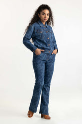 Dark Blue Denim Jeans 224-210-100