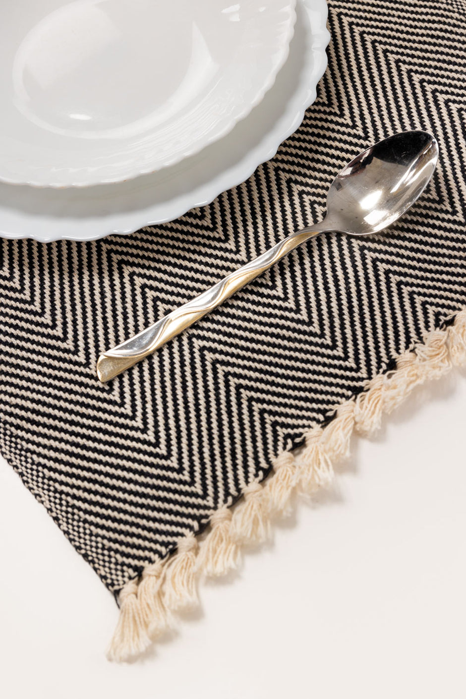 Dobby Fabric Placemat Pair