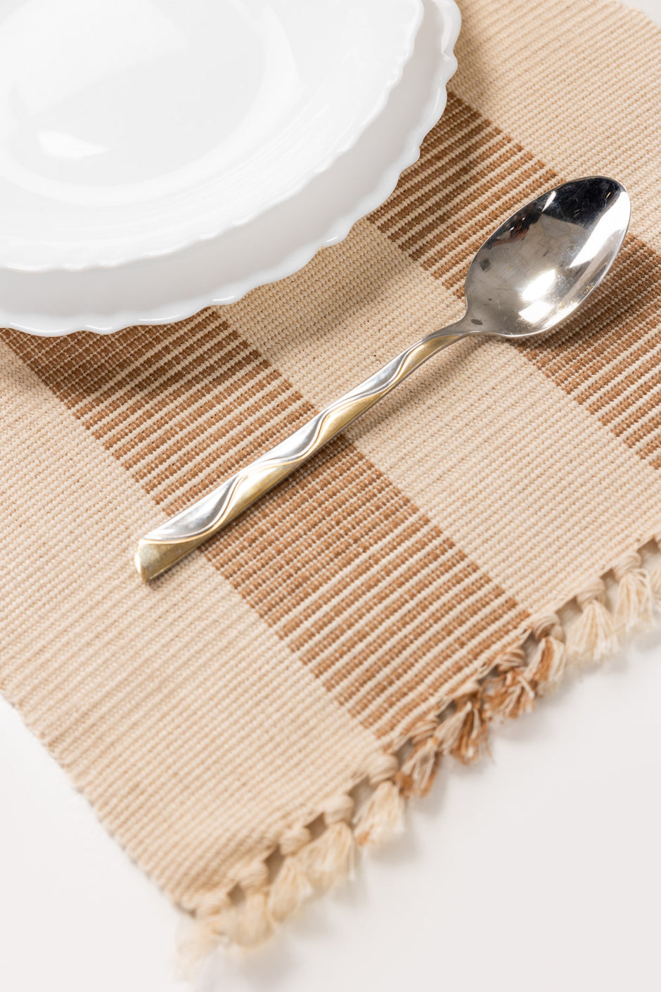 Dobby Fabric Placemat Pair