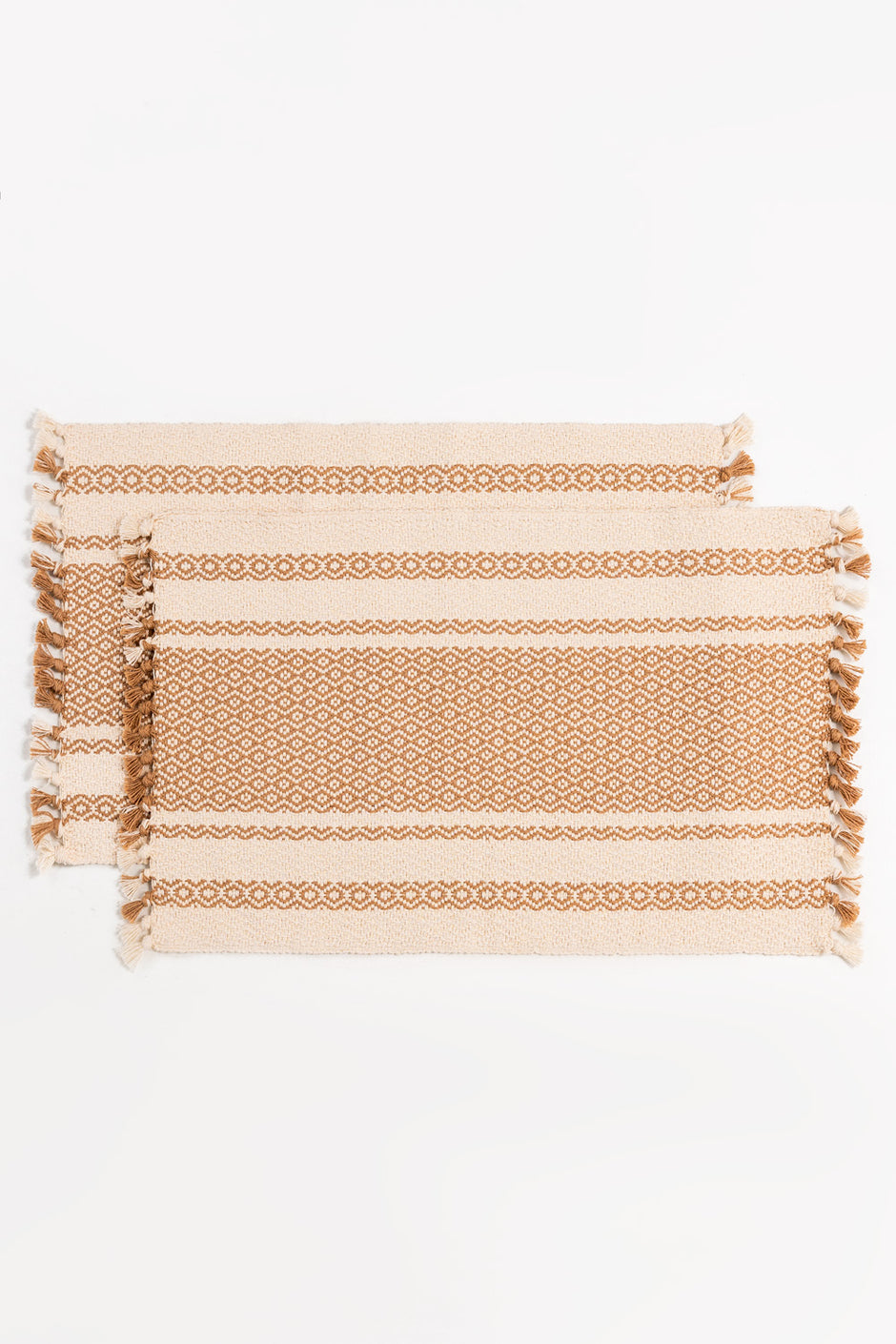 Dobby Fabric place mat pair
