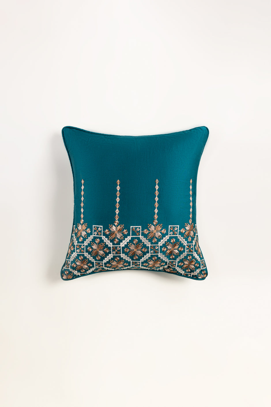Elegancia Embroidered Cushion Cover