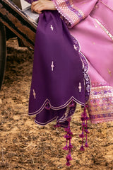 3 Piece Unstitched Embroidered Pashmina Suit with Embroidered Shawl AP-52007 3 Piece Unstitched Embroidered Pashmina Suit with Embroidered Shawl AP-52007