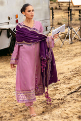 3 Piece Unstitched Embroidered Pashmina Suit with Embroidered Shawl AP-52007 3 Piece Unstitched Embroidered Pashmina Suit with Embroidered Shawl AP-52007