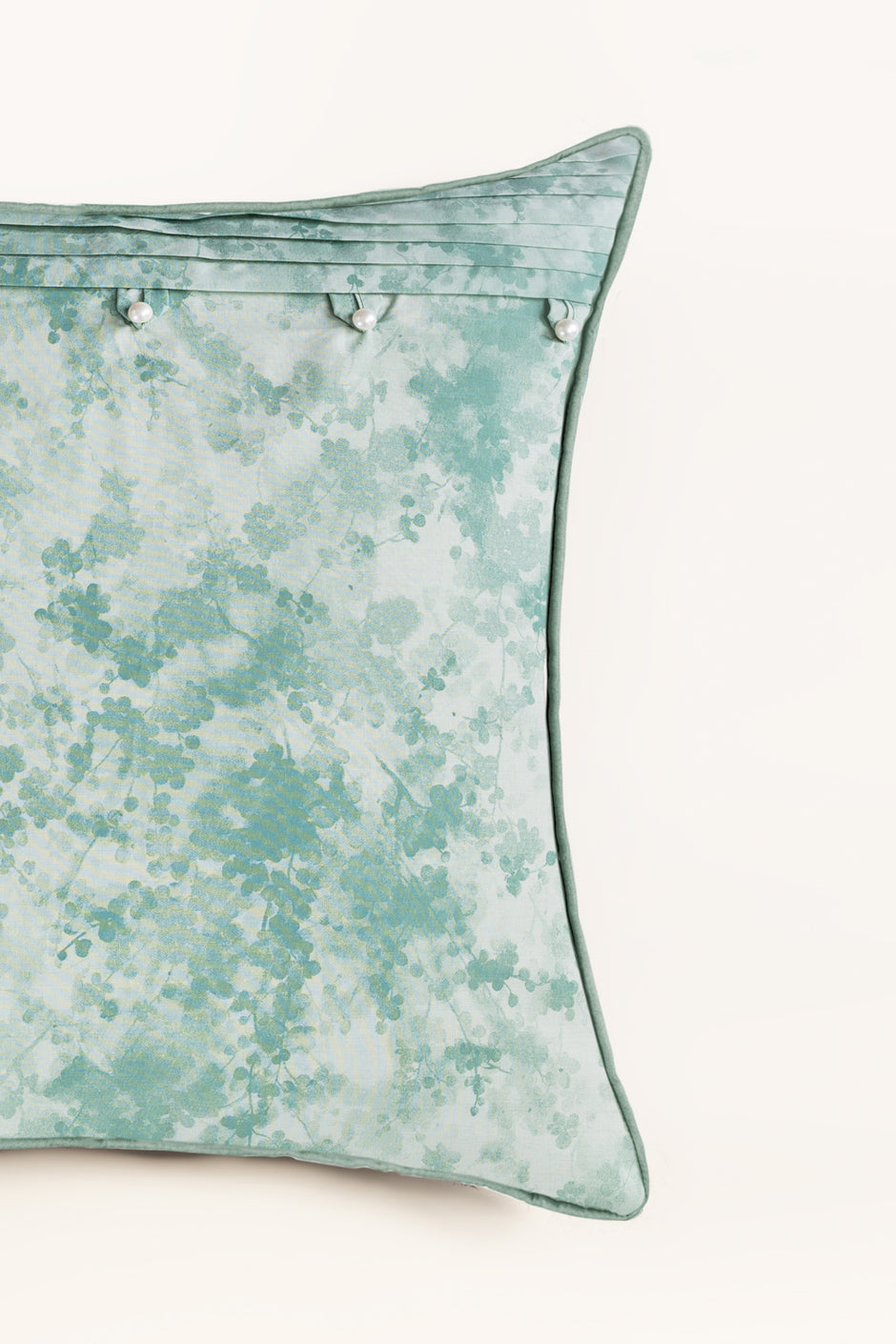 Flora Haze Euro Sham Cushion Cover
