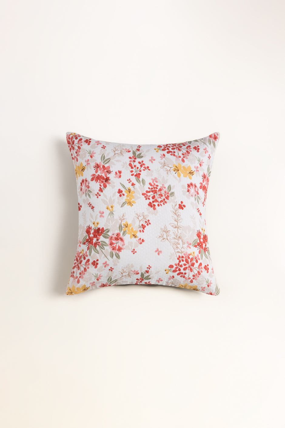 Flora Mist Matelasse Cushion Cover
