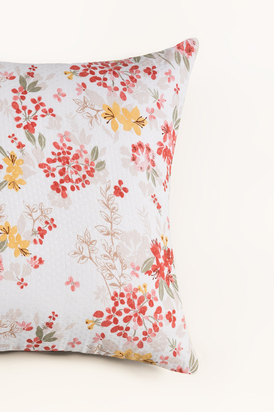 Flora Mist Matelasse Cushion Cover
