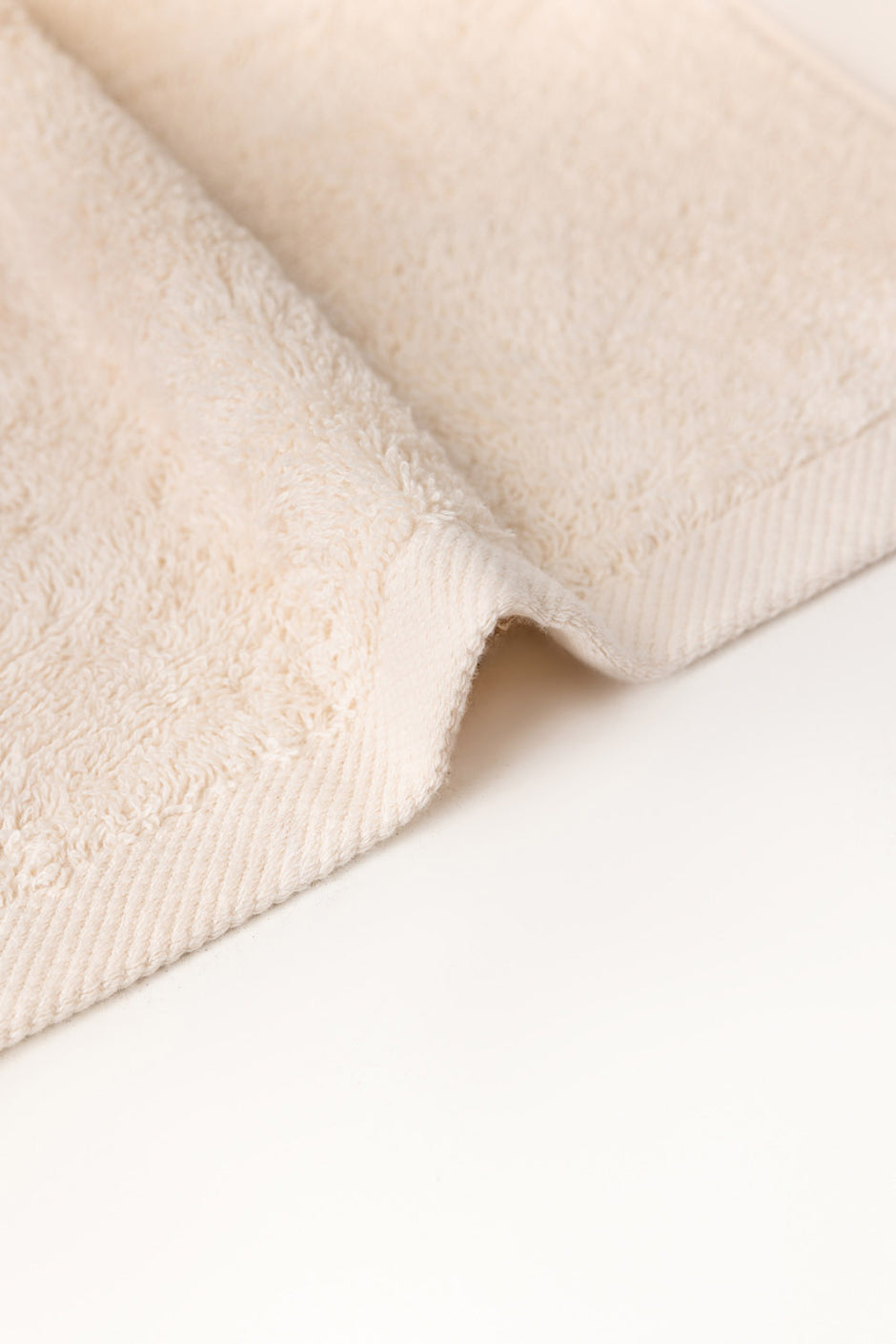 Frost Beige 4 Pcs Combed Face Towel Set