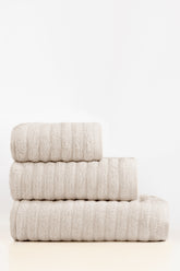 Frost Beige Combed Plain Towel