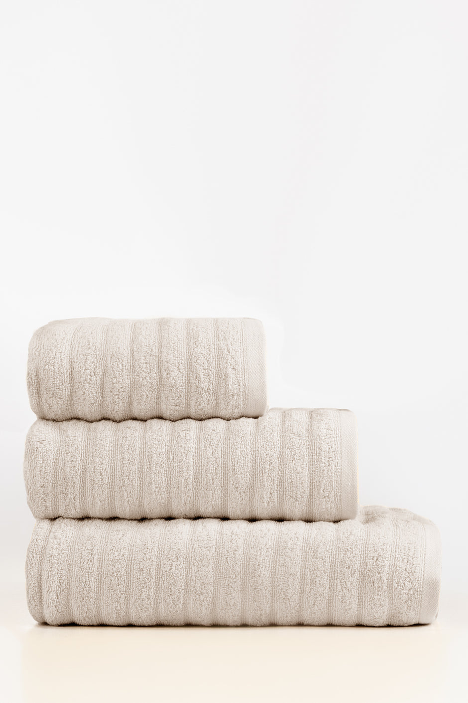 Frost Beige Combed Plain Towel