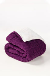 Gloxinia Fleece Comforter