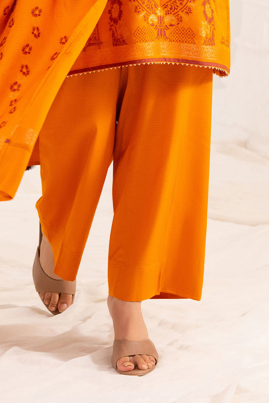 3 Piece Jacquard Suit with Dupatta