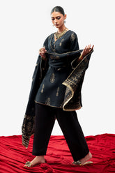 3 Piece Jacquard Suit with Dupatta MJ-52043