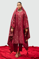 3 Piece Jacquard Suit with Dupatta MJ-52044