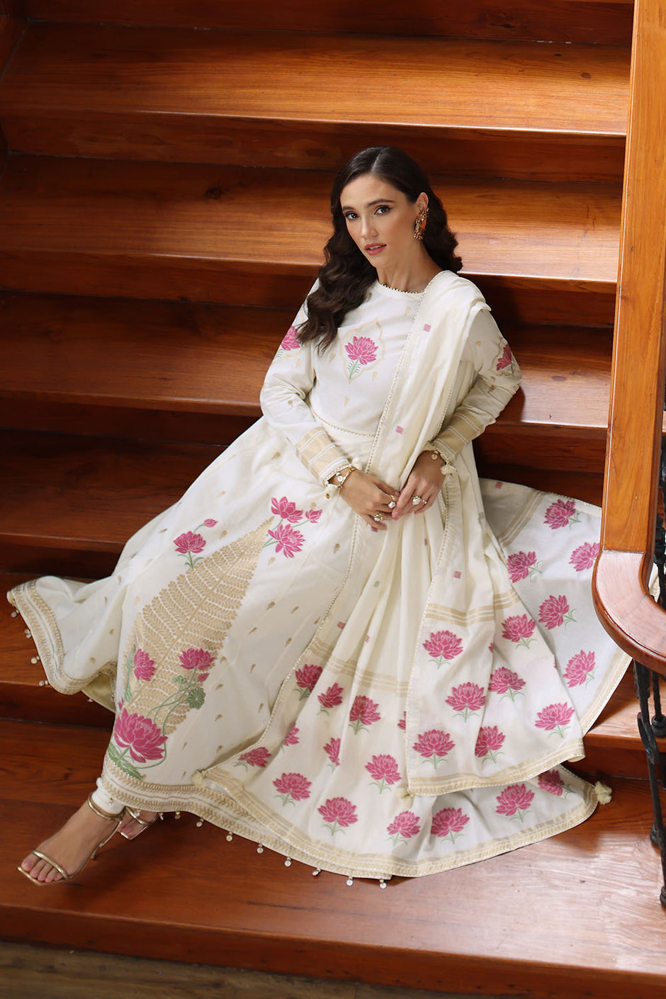 3 Piece Jacquard Suit