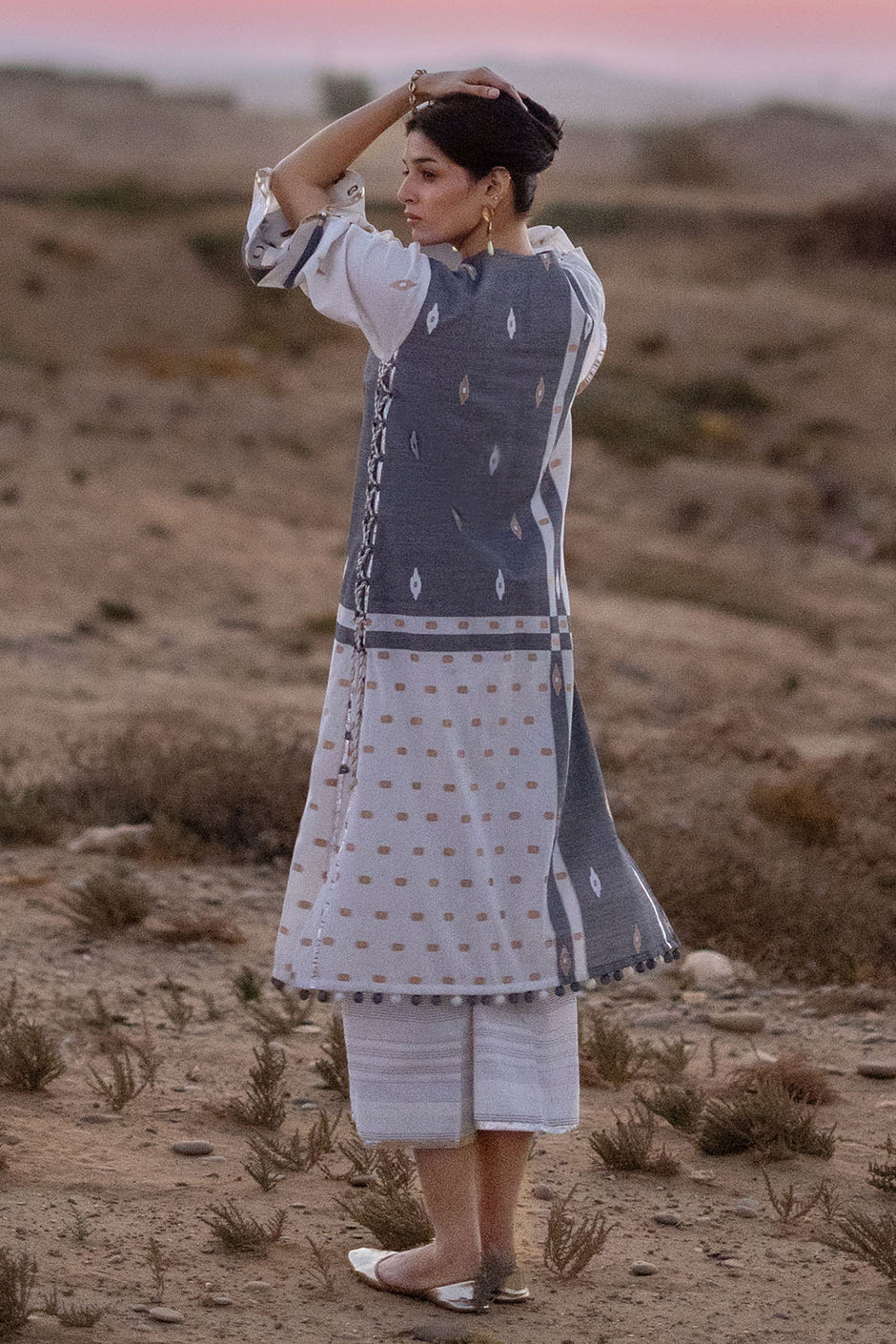 2 Piece Jacquard Suit