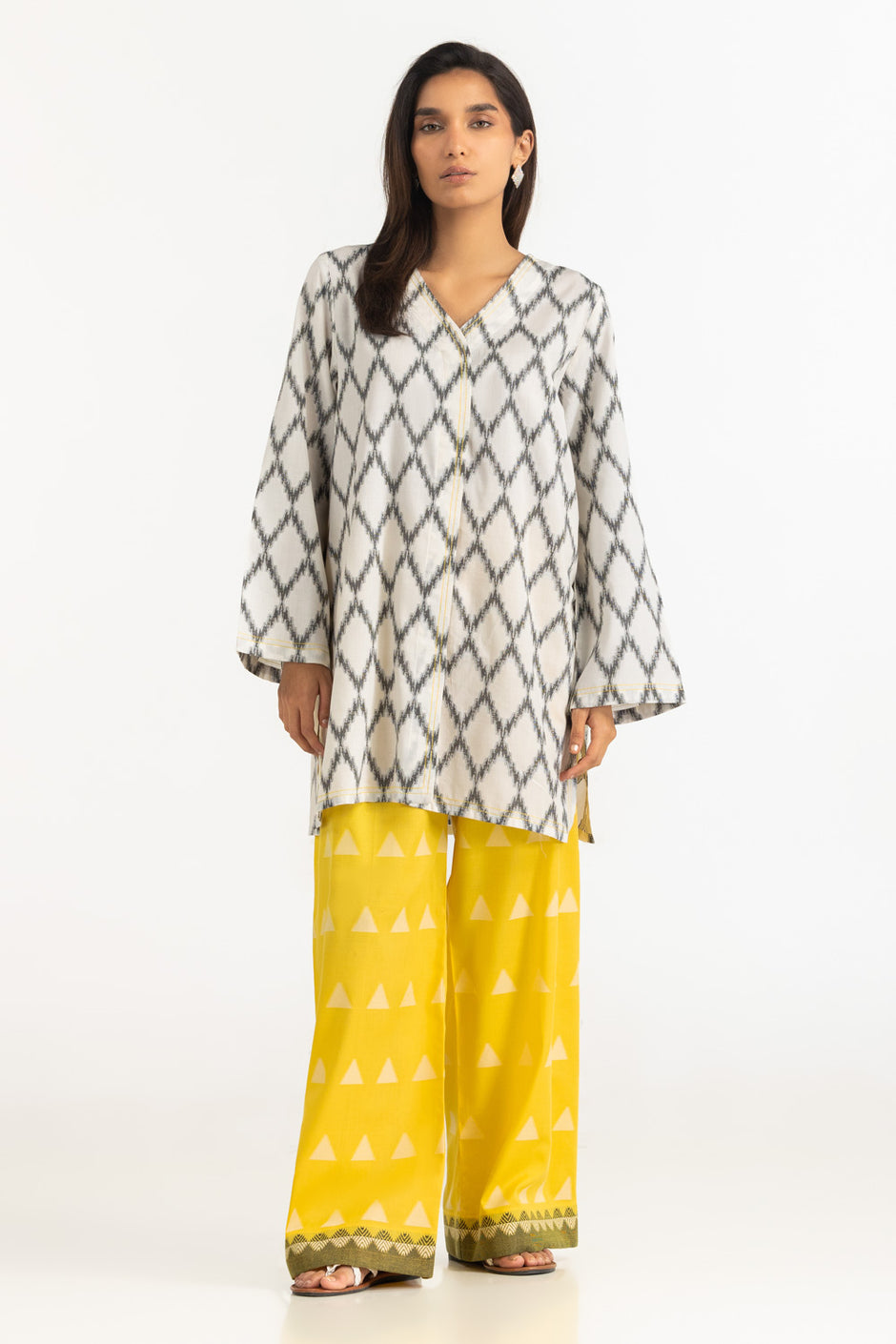 Jacquard Dyed Co-Ord Set IPST-77117