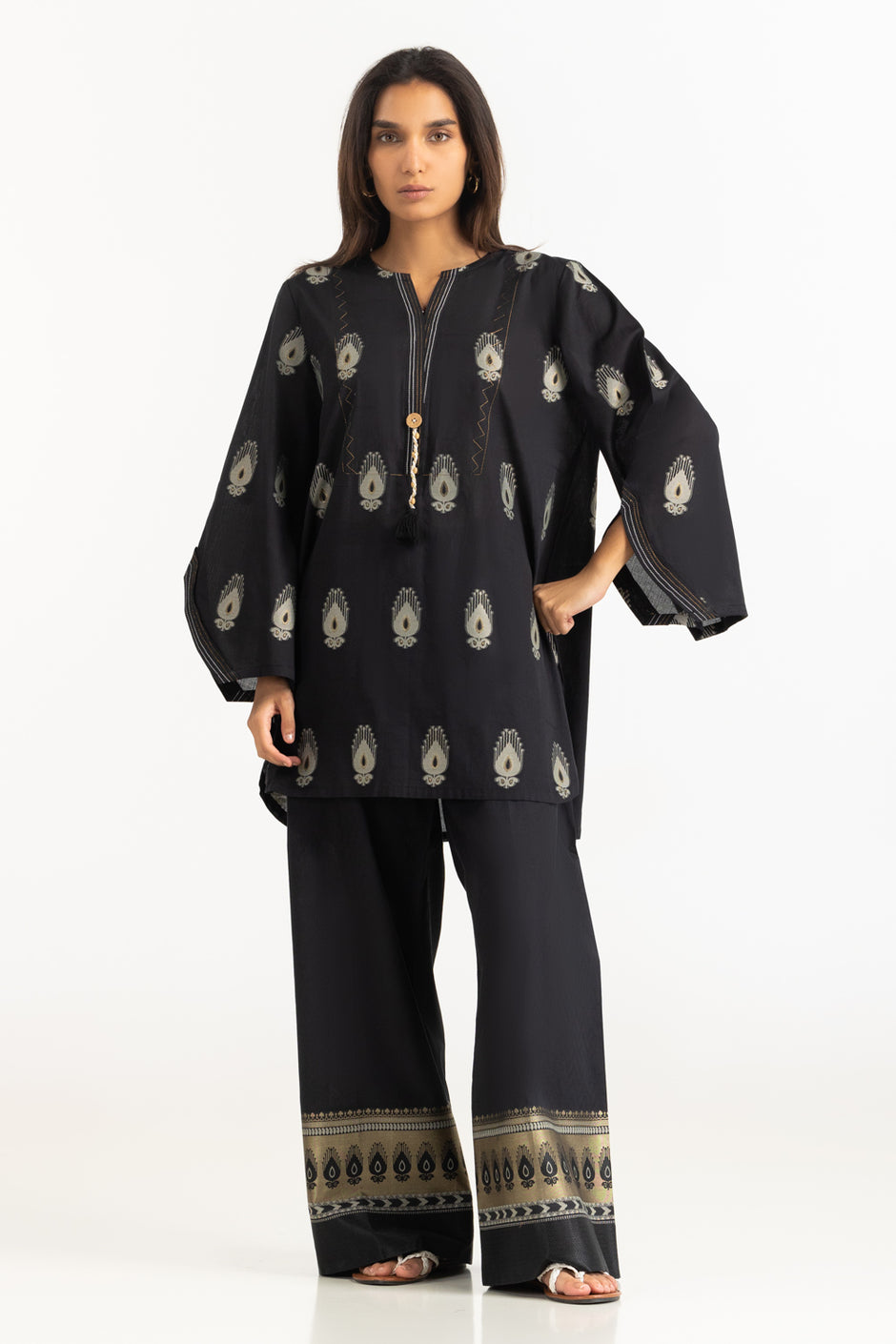 Jacquard Dyed Co-Ord Set