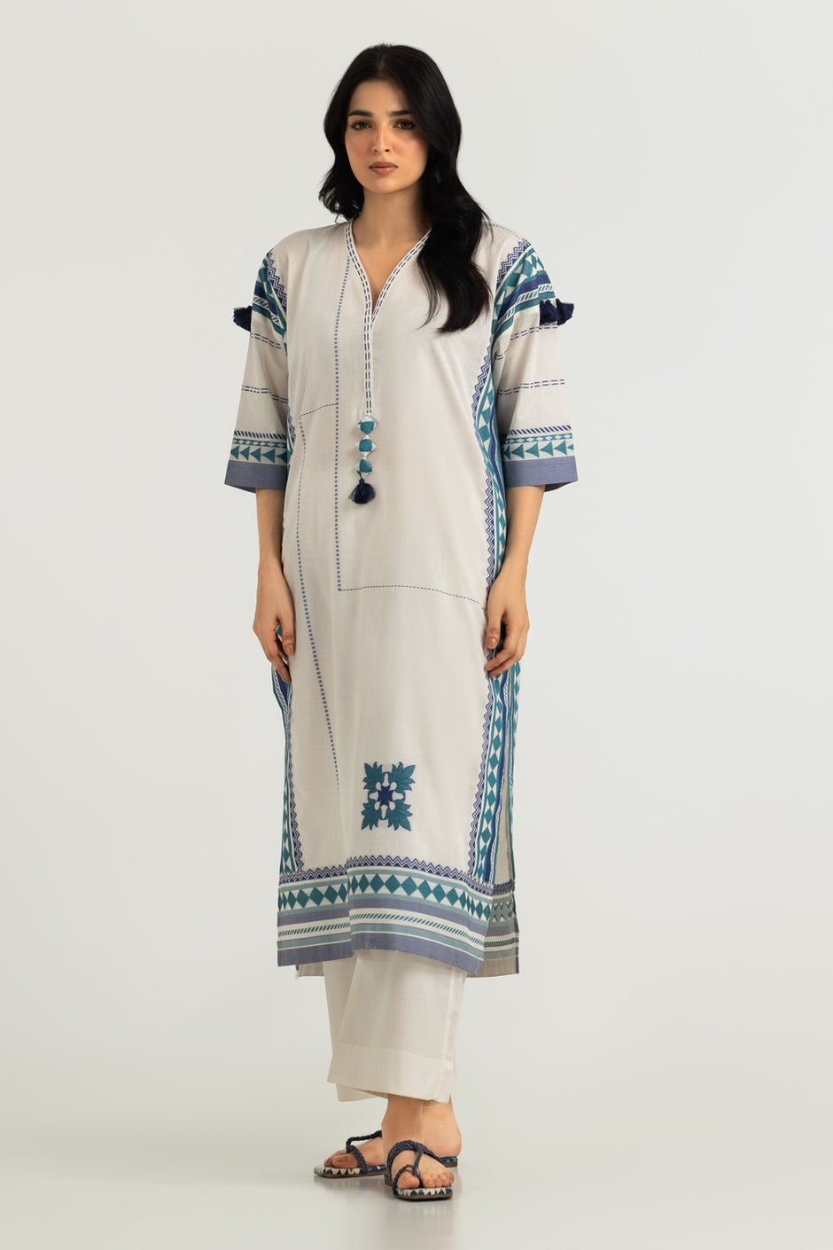 Jacquard Dyed Co-Ord Set