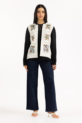 Karandi Embroidered Waistcoat IPS-55211